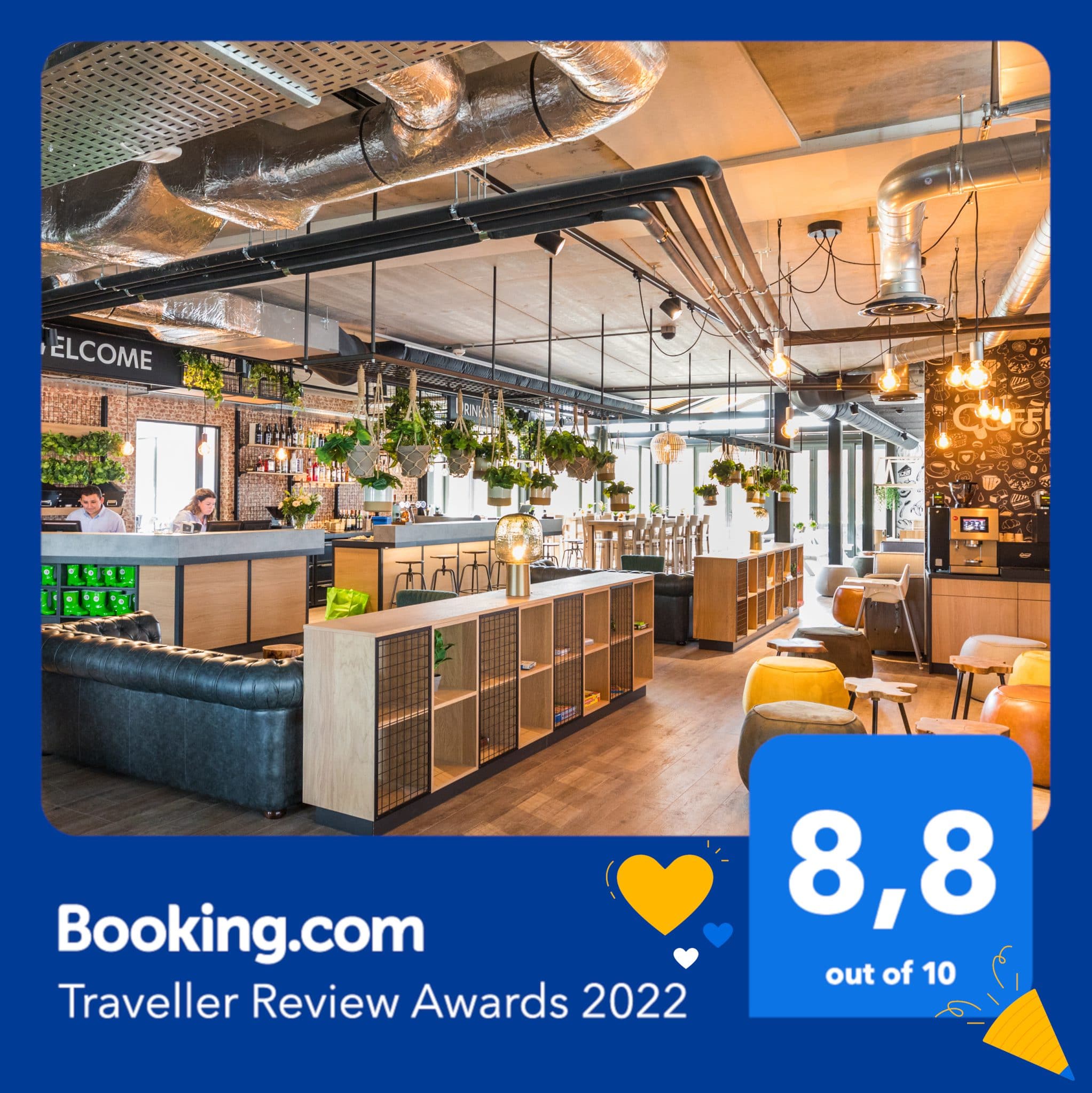 Award met een 8,8! GuestHouse Hotel